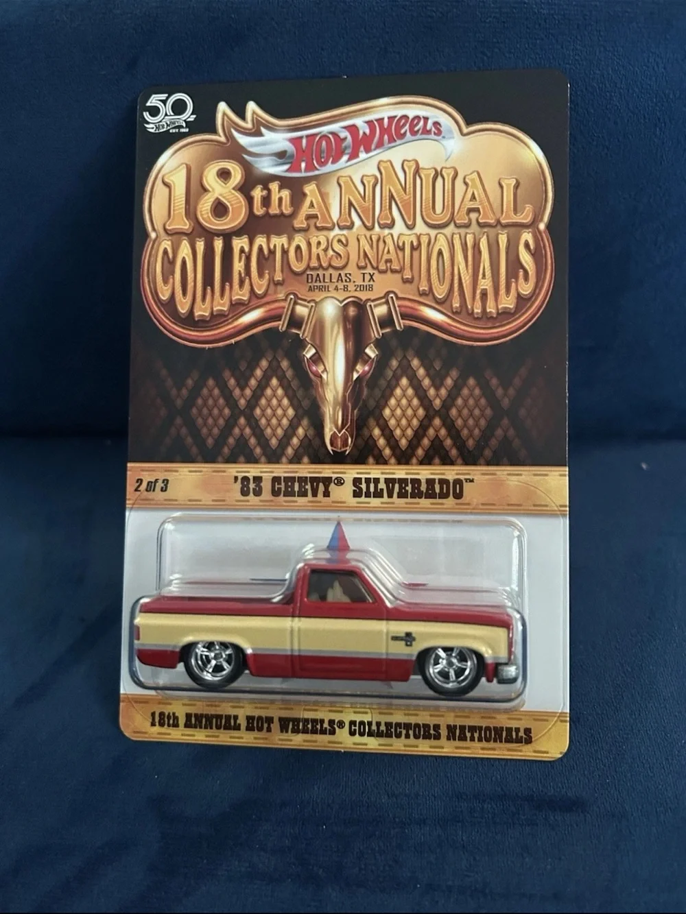 HOT WHEELS 18TH ANNUAL COLLECTORS NATIONALS  83 CHEVY SILVERADO #337/5000